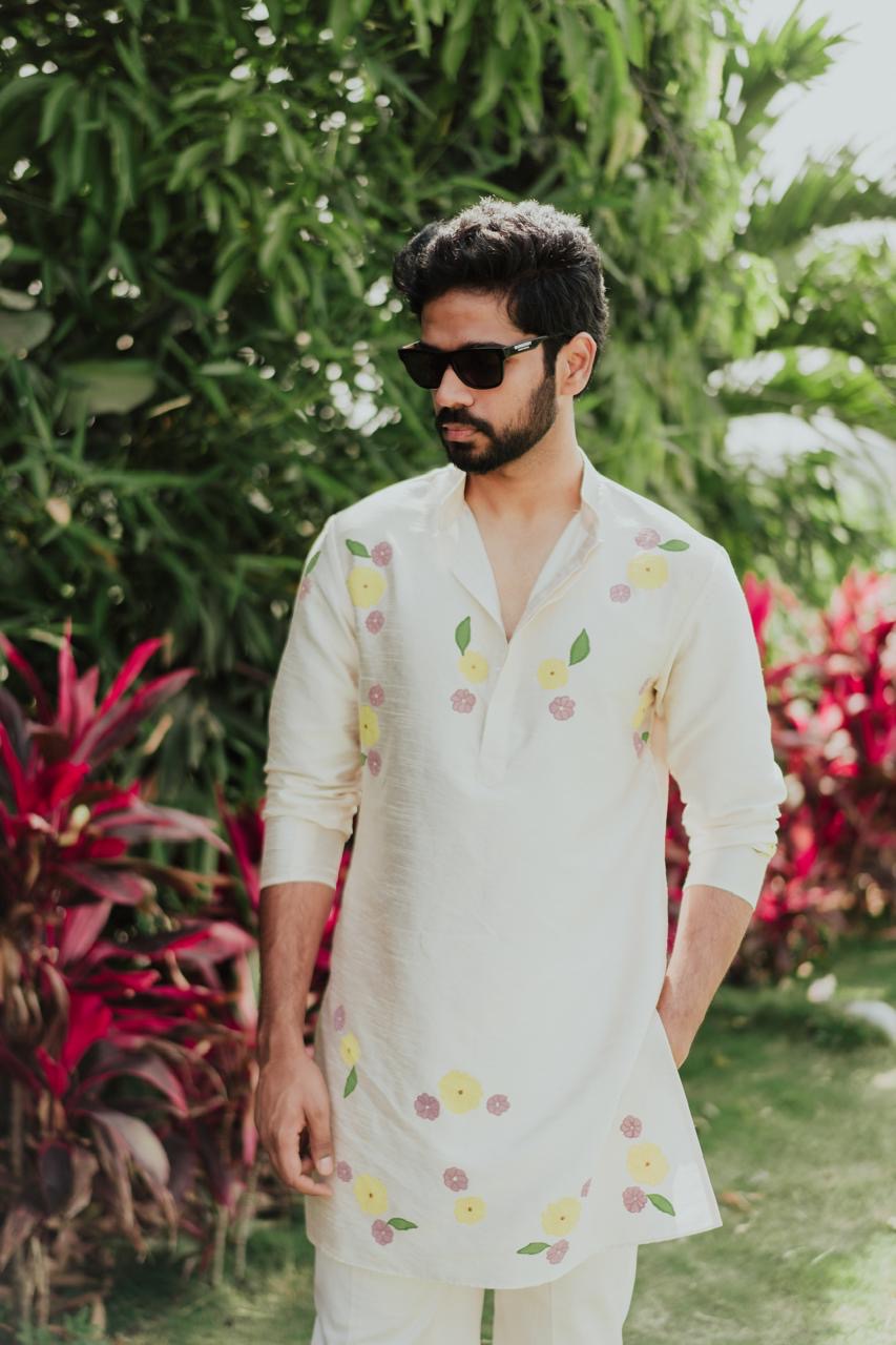 hand painted kurta
